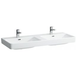 Laufen Pro S umywalka 120x46 cm ścienna podwójna biała H8149660001091