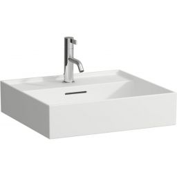 Laufen Kartell umywalka 50x46 cm prostokątna ścienna biały mat H8163327571041