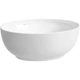 Laufen Ilbagnoalessi umywalka 45x38 cm owalna nablatowa biała H8189754001121