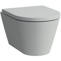 Laufen Kartell miska WC wisząca bez kołnierza szary mat H8203337590001