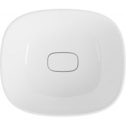 Lavaberg Hav umywalka 50x43 cm prostokątna nablatowa biały połysk 663129051003