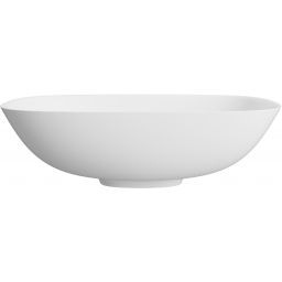 Lavaberg Hav umywalka 60x43 cm prostokątna nablatowa biały mat 663129061033