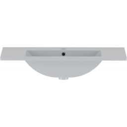 Megstyl Arica umywalka 81x46,5 cm prostokątna wpuszczana biała 3186