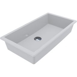 Miraggio Bogota umywalka 60,5x30 cm podblatowa prostokątna biały połysk 0000493