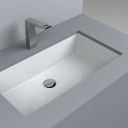 Miraggio Bogota umywalka 60,5x30 cm podblatowa prostokątna biały połysk 0000493