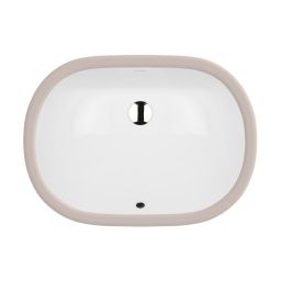 Oltens Gapa umywalka 56x41 cm podblatowa z powłoką SmartClean owalna biała 40604000