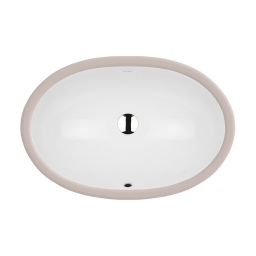 Oltens Gapa umywalka 61x41 cm podblatowa z powłoką Smart Clean owalna biała 40605000