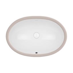 Oltens Gapa umywalka 61x41 cm podblatowa z powłoką Smart Clean owalna biała 40605000