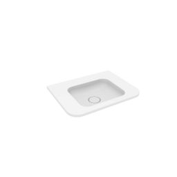 Oltens Hamnes umywalka 60x46,1 cm prostokątna meblowa LavaForm biały mat 40212900