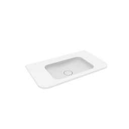 Oltens Hamnes umywalka 80x46,1 cm prostokątna meblowa LavaForm biały mat 40213900