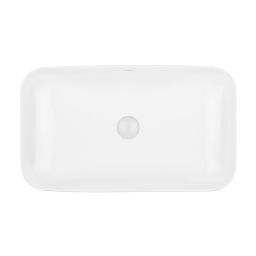 Oltens Hadsel umywalka 61x35 cm prostokątna biała 40326000