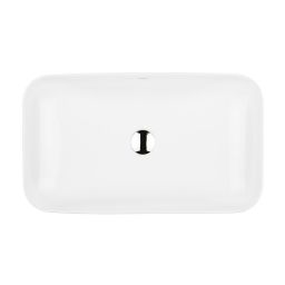 Oltens Hadsel umywalka 61x35 cm prostokątna biała 40326000