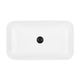 Oltens Hadsel umywalka 61x35 cm prostokątna biała 40326000