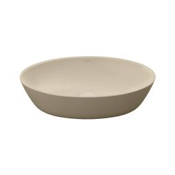 Oltens Nilsa umywalka 50x35 cm owalna nablatowa kaszmir mat 40338500