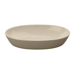 Oltens Nilsa umywalka 60x35 cm owalna nablatowa kaszmir połysk 40339400