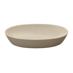 Oltens Nilsa umywalka 60x35 cm owalna nablatowa kaszmir mat 40339500