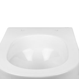 Oltens Hamnes Stille miska WC wisząca bez kołnierza spłukiwanie wirowe biały połysk 42021000