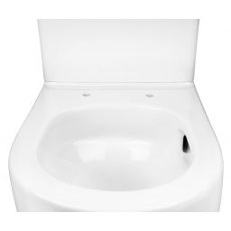Oltens Hamnes Stille kompakt miska WC z powłoką SmartClean spłukiwanie wirowe biały 44501000