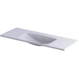 Oristo Uni umywalka 120x46,5 cm prostokątna meblowa biała UME-AM-120-92-C-BO