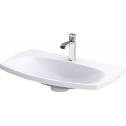 Oristo Louis umywalka 82x48 cm prostokątna meblowa biała UME-LU-82-93