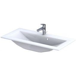 Oristo Silver umywalka 90x45 cm meblowa prostokątna biała UME-SI-90-92