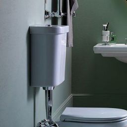 GSI Classic zbiornik WC do kompaktu niski ExtraGlaze biały 879011