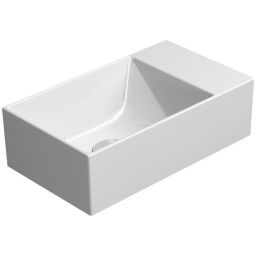 GSI Kube X umywalka 40x23 cm prostokątna ścienna biała 9484011