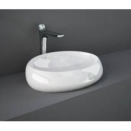 Rak Ceramics Rak Cloud umywalka 58x40 cm nablatowa biała CLOCT6000AWHA