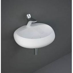 Rak Ceramics Rak Cloud umywalka 55x42,5 cm ścienna biała mat CLOWB5501500A