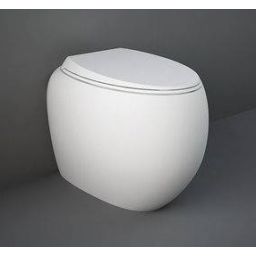 Rak Ceramics Rak Cloud miska WC stojąca Rimless biała mat CLOWC1346500A