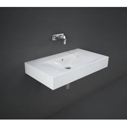 Rak Ceramics Des umywalka 81x46 cm ścienna prostokątna biała DESWB08100AWHA
