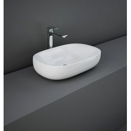 Rak Ceramics Illusion umywalka 60x38 cm nablatowa biała ILLCT6000AWHA