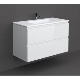 Rak Ceramics Joy szafka 100x43x60 cm podumywalkowa wisząca biała JOYWH100PWH