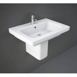 Rak Ceramics Resort umywalka 65 cm ścienna biała REWB00003