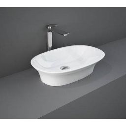 Rak Ceramics Sensation umywalka 60x38 cm nablatowa biała SENCT6000AWHA