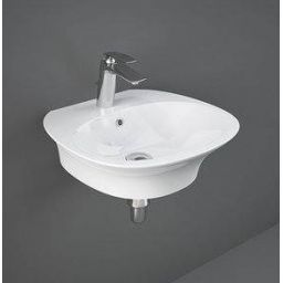 Rak Ceramics Sensation umywalka 50x46 cm ścienna biała SENWB5001AWHA