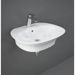 Rak Ceramics Sensation umywalka 60x46 cm ścienna biała SENWB6001AWHA