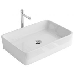 Rea Anita N umywalka 48,5x37,5 cm nablatowa biała REA-U0669