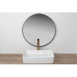 Rea Avia umywalka 51x34,5 cm nablatowa prostokątna biała REA-U0840