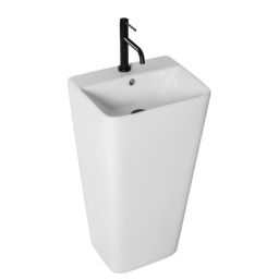 Rea Aris umywalka 44x37,5 cm prostokątna wolnostojąca biała REA-U5637