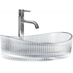 Rea Harper umywalka 50x37 cm owalna nablatowa REA-U8525