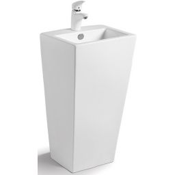 Rea Daria umywalka 44x38 cm prostokątna wolnostojąca biała REA-U9900