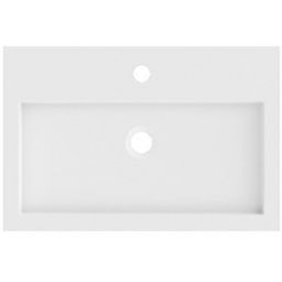 Riho Spring Vow umywalka 60x40 cm meblowa prostokątna biały mat W004006105