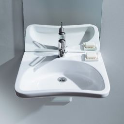 Roca Access Dostępna Łazienka umywalka 66x55 cm ścienna dla niepełnosprawnych biała A32723500P