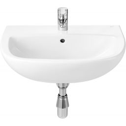 Roca Adele umywalka 50x40 cm półokrągła ścienna biała A325196000