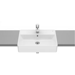 Roca Gap umywalka 55x42 cm wpuszczana prostokątna biała A3270YG000