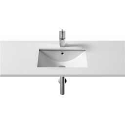 Roca Diverta umywalka 50x38 cm prostokątna wpuszczana-podblatowa biała A327114000