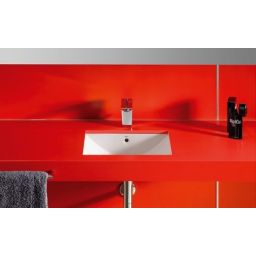 Roca Diverta umywalka 50x38 cm prostokątna wpuszczana-podblatowa biała A327114S00