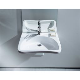 Roca Access Dostępna Łazienka umywalka 66x55 cm ścienna dla niepełnosprawnych biała A32723500P