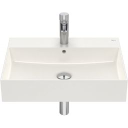 Roca Inspira umywalka 60x49 cm prostokątna ścienna brąz/beż A32752C650